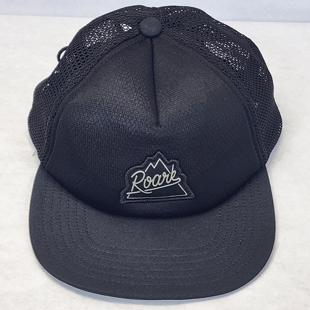 Roark Black Mesh Trucker Hat